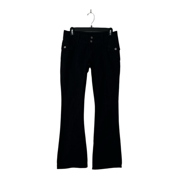Brandy Melville Black Boot Cut Flare Pants - Picture 1 of 2